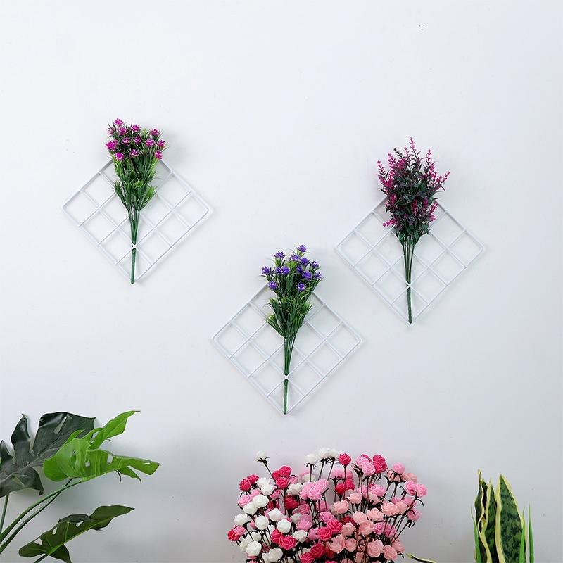 Creative Home Decoration Square Iron Clip Room Living Room Wall Decoration Fashion Accessories