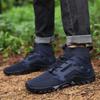 Женские высокие кроссовки для скалолазания, уличные кроссовки для хайкинга, мужские дышащие сетчатые противоскользящие кроссовки для кемпинга, треккинга, спорта