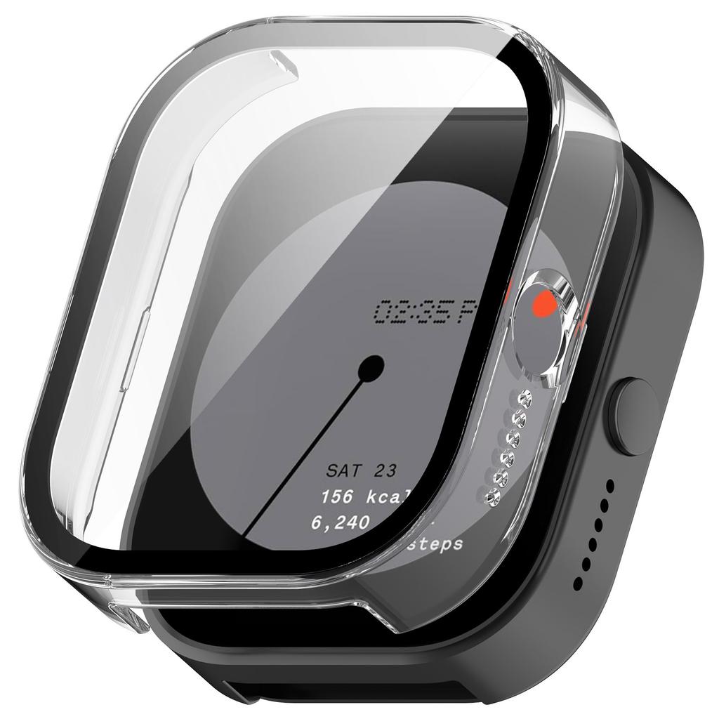 Закаленное стекло HD + Чехол из ПК для экрана CMF Watch 3 Pro Защитная крышка со всех сторон для CMF Watch Pro 2 Бампер Оболочка Чехол
