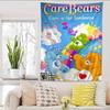 Care Bear American Retro Cartoon Cute Diy Wall Tapestry For Living Room Home Dorm Decor Wall Art Decor
