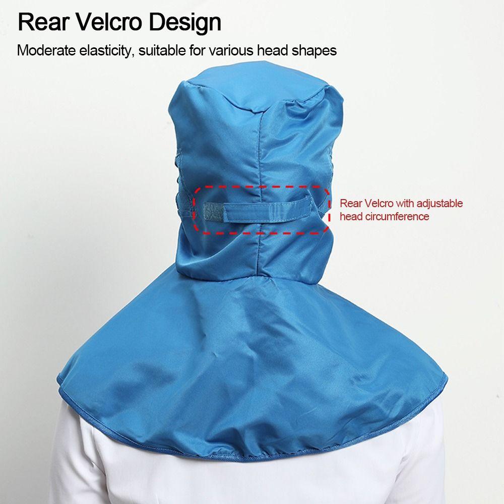 Дышащая Пыленепроницаемая Шаль Шляпа Защита Шеи Рабочая Шляпа Новая Рабочая Кепка Пищевая Фабрика