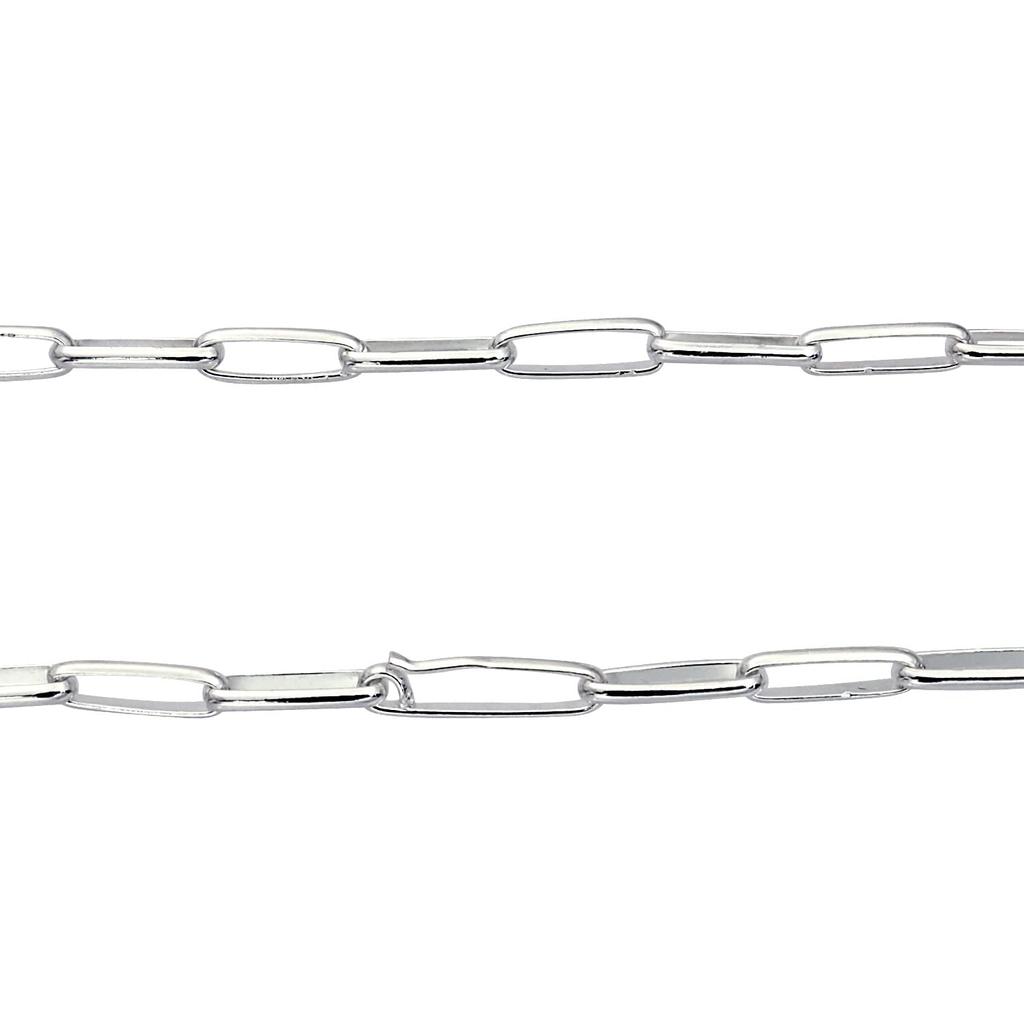 Ожерелье цепочка Навахо Серебро SV 925 Ширина Длина 45см [Sears] 3.6мм snj125-45