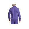 Adidas Originals Real Madrid Football Sports Casual Comfortable Classic Striped Retro Stand Collar Jacket Men Jacket Purple JF2582
