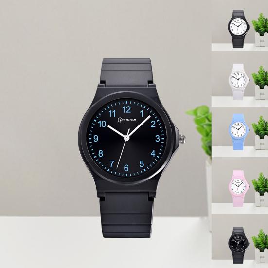 Yousheng Unisex Digital Watch Waterproof Clear Print Legible Dial Adjustable Faux Leather Strap Shockproof High Accuracy No Delay Student Examination