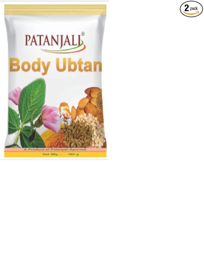 Patanjali Body Ubtan Powder, 100g (Pack of 2) )