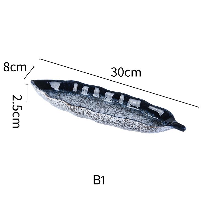 Японская кухня Столовые приборы для сашими Керамическое холодное блюдо Сайра Суши Сервировочная тарелка Угорь Сашими Тарелка для десерта Поднос для закусок