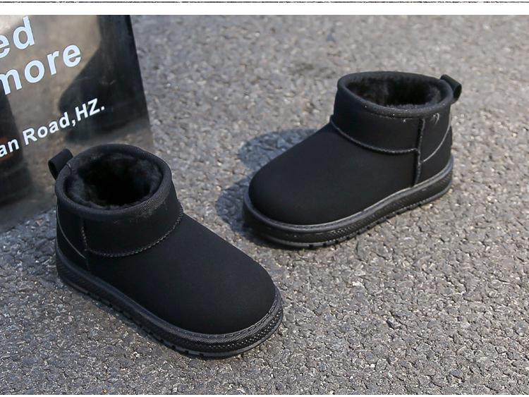 Kids' 2025 Winter Slip-on Snow Boots - Classic Fashion for Boys and Girls