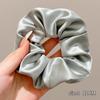 Extra Large Satin Scrunchie: Elegant Women's Hair Tie & Ponytail Holder