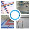 Device Wire Threader Puller Wheel Pushing Conduit Ducting Cable Clips Cable Puller Electrician Tape