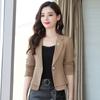 Small Suit for Women Spring and Autumn New Slim Waist Professional Suit Small Man Jacket Formal Wear