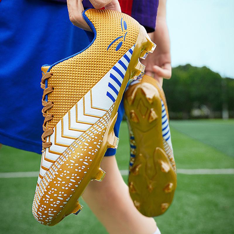 35-45 футбольные бутсы унисекс, профессиональные футбольные бутсы для тренировок на газоне, уличные молодежные футбольные бутсы с длинными ногтями AG