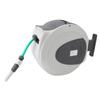 Retractable Garden Hose Reel 65.6ft 1/2inch Hose Any Length Lock Auto Rewind Swivel Bracket Wall