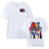 Korean Gilrs' Band Printing Tshirts NEW Single Hot Sauce Graphic T-shirt Casual Short Sleeve Male Tee-shirt Streetwear Women Tee