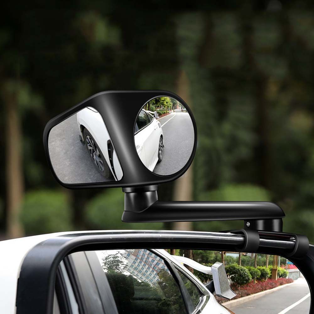 rotation Car Rear View Mirror Car Blind Spot Mirror Double Direction Car Reversing Auxiliary