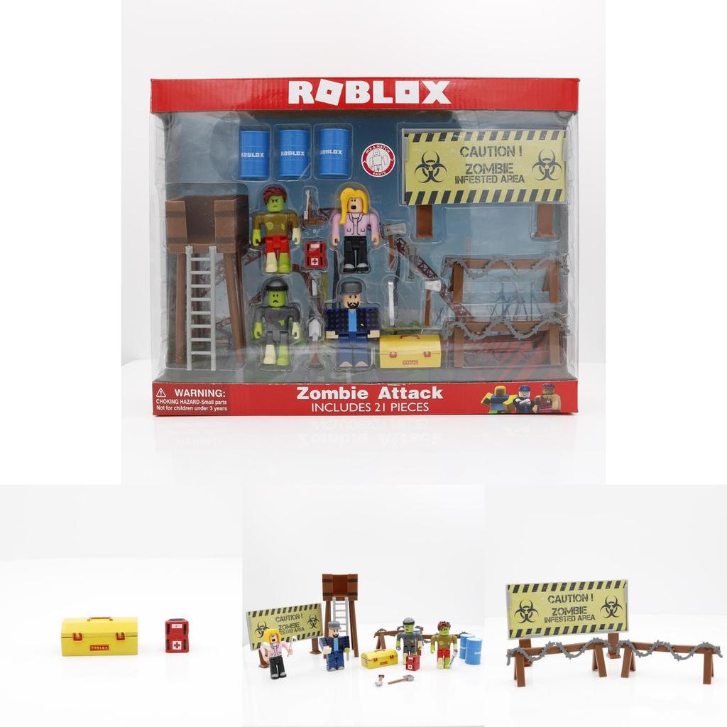 Премиальная игра Roblox Figma Набеги зомби Блочная кукла Русалка Игровой набор Экшн-фигурка Игрушка