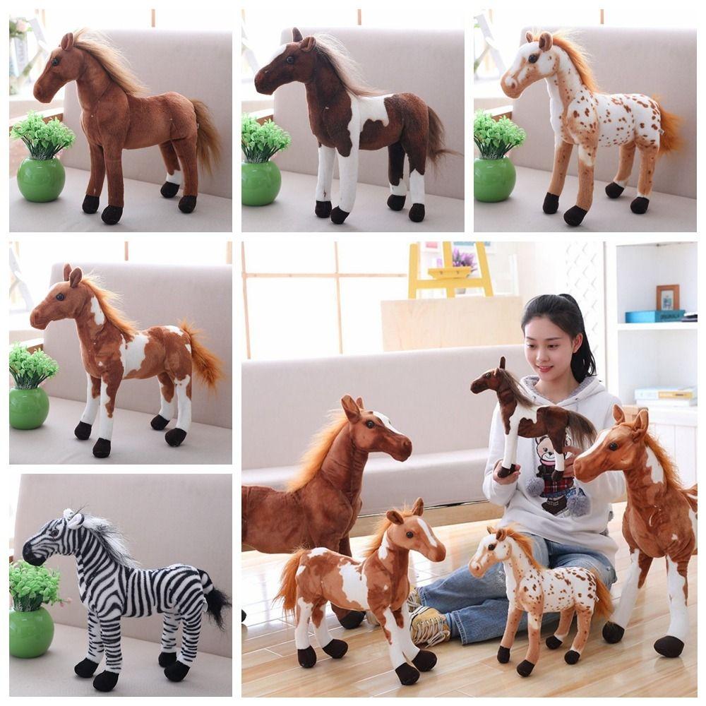 Simulation Horse Simulation Horse Plush Toys Simulation Horse Plush Doll Birthday Gift