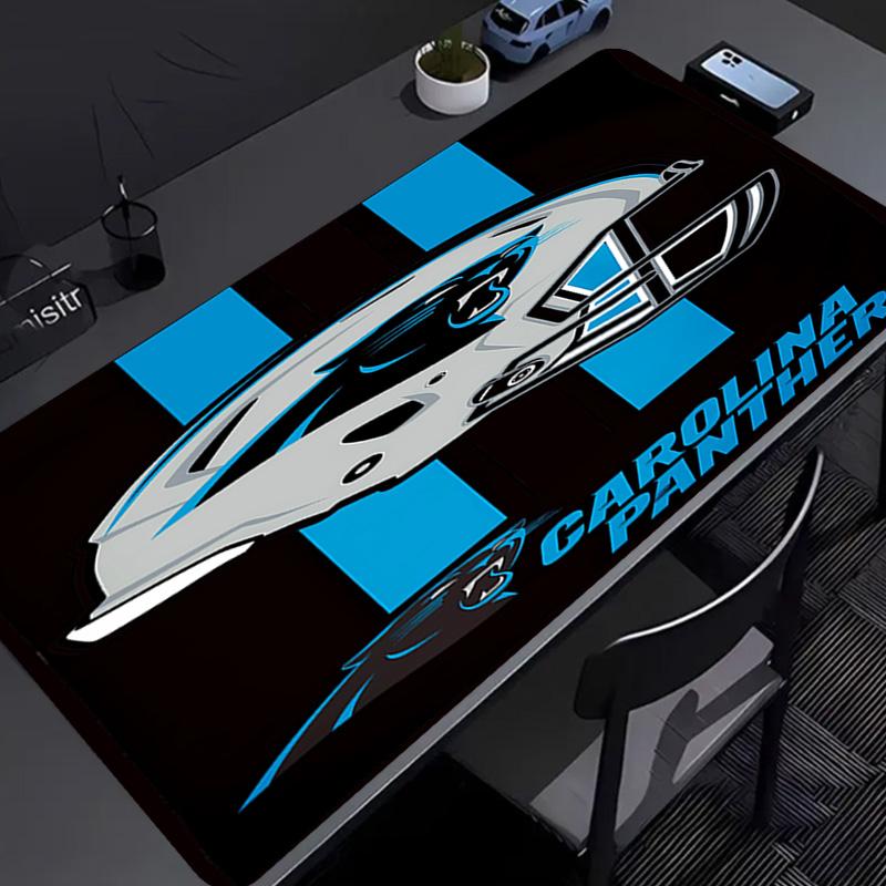 Carolina Panthers Mouse Pad - Non-Slip Rubber Base, Smooth Surface for Work,Gaming,Office,And Home Use, Desk Mouse Pad
