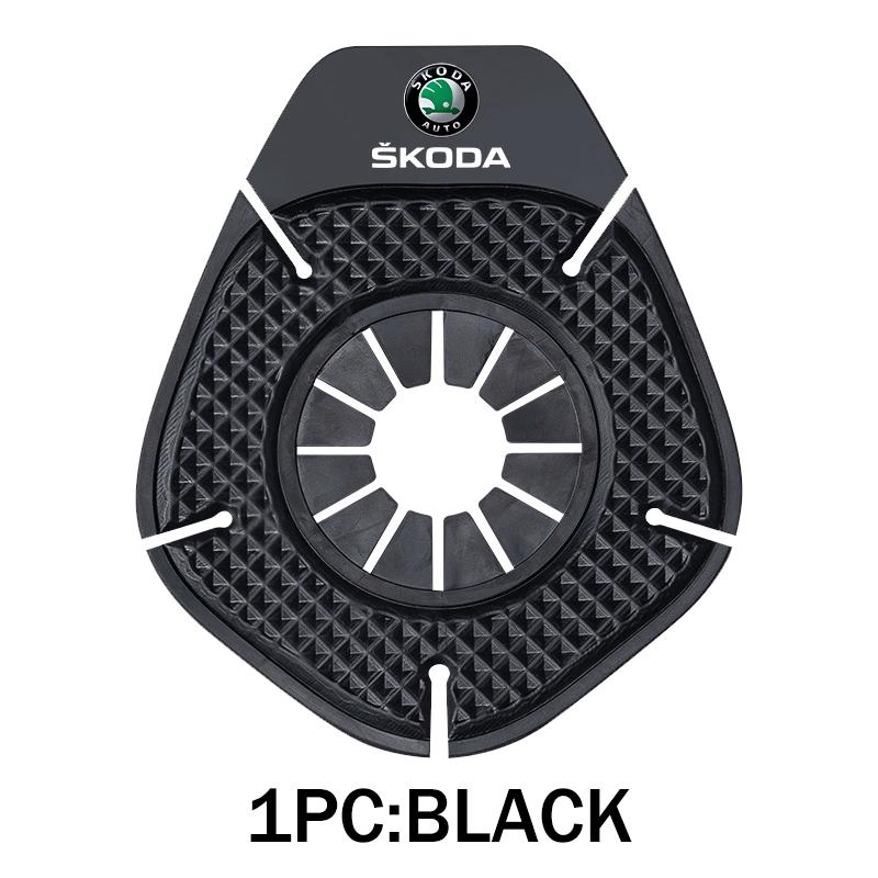 ADZ1 For Skoda Car Wiper Hole Protective Cover Windshield Wiper Bottom Silicone Pads Accessories Kamiq Karoq Octavia 2 3 Rapid Scala
