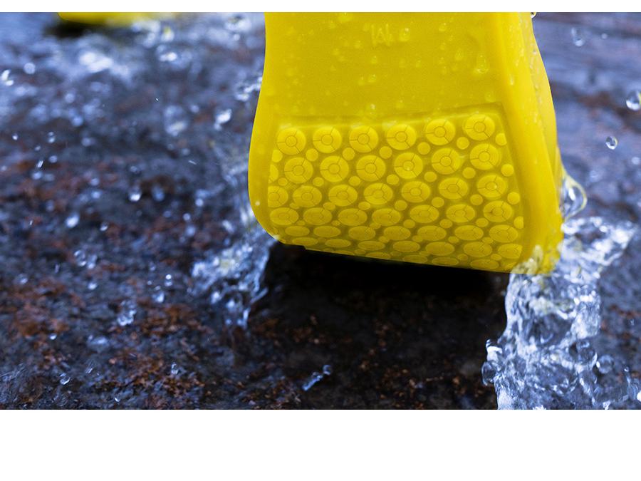 Унисекс Водонепроницаемые Нескользящие Силиконовые Резиновые Сапоги - Прочные, Утолщенные и Износостойкие для Дождливых Дней