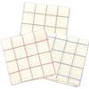 B-PLAID Lattice Handkerchiefs, Set of 3, Made In Japan, Approximately 48 X 48 Cm, Large Size, 100% Cotton, Checkered Pattern, Kitchen Cloths,