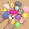 50-5PCS Kawaii Squishies Mochi Anima Squishy Toys For Kids Antistress Ball Squeeze Party Favors Stress Relief Toys For Birthday MYY