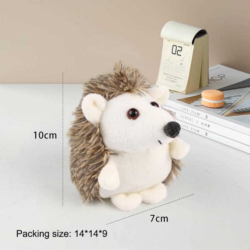 Creative Hedgehog Design Pet Grinding Teeth Plush Toy Durable Bite Resistant Chew Toy For Dog Pet Interactive Toys Pet Supplies
