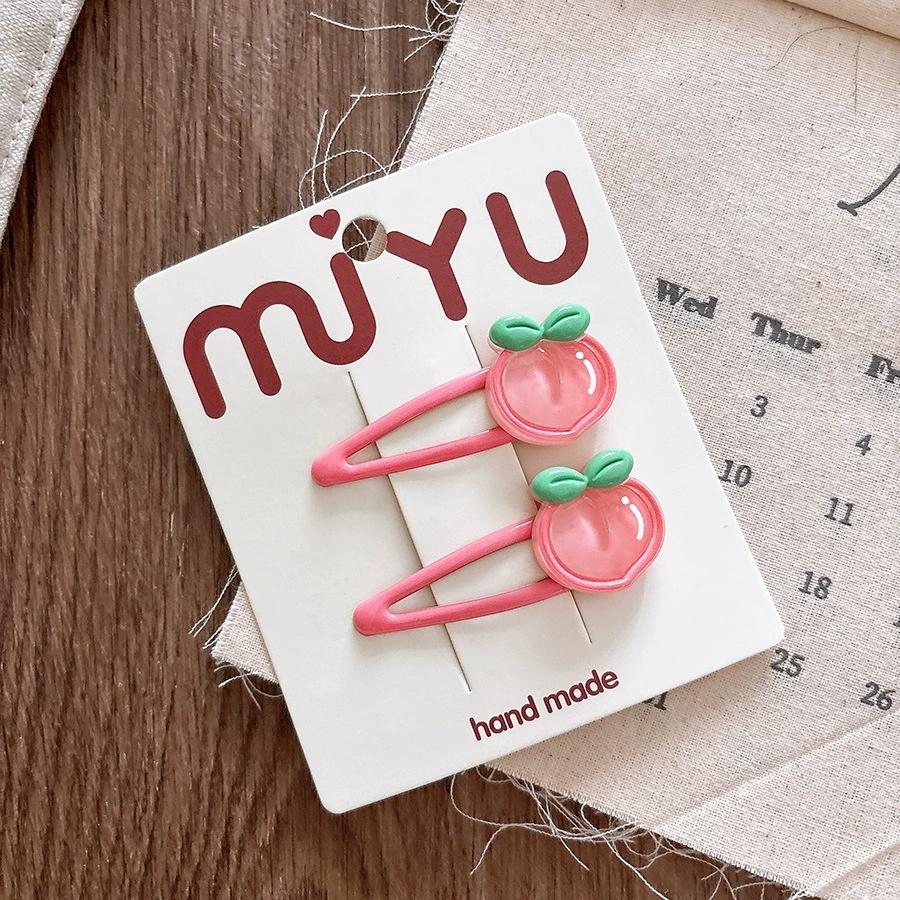 Милые милые волосы с цветущей вишней, заколка для волос сбоку, симпатичные девушки, заколка BB, Y2K, заколка для челки сбоку, аксессуары для волос, заколки для волос из свежих цветов