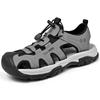Модные быстросохнущие вейдинговые аквашузы с защитой пальцев от ударов, летние мужские сандалии, нескользящая повседневная обувь, уличная мужская пляжная обувь, римские кроссовки