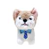 Плюшевый галстук, брелок «Хаски», мягкая собака, кукла, животное, сделай сам, держатель для ключей, рюкзак, сумка, подвеска, украшение для детей