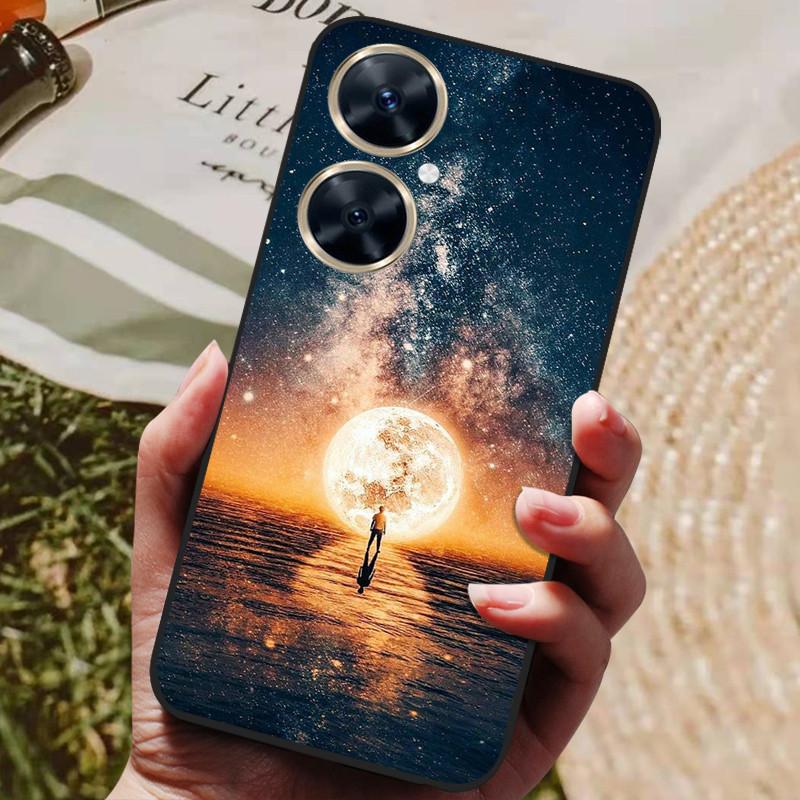 For Funda Huawei Nova 11i Case Soft Silicone Wolf Back Cover Phone Cases for Huawei Nova 11i MAO-LX9 Case Nova11i 11 i Coque