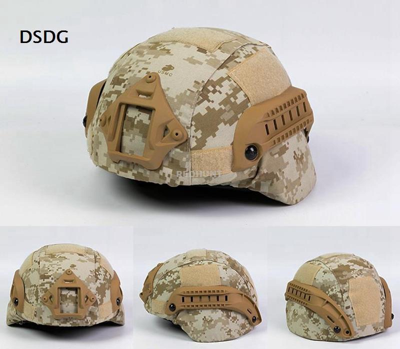 Чехол для шлема MICH2000, спортивный шлем для страйкбола на открытом воздухе, аксессуар для шлема, тактический камуфляжный тканевый чехол для шлема для MICHHelmet