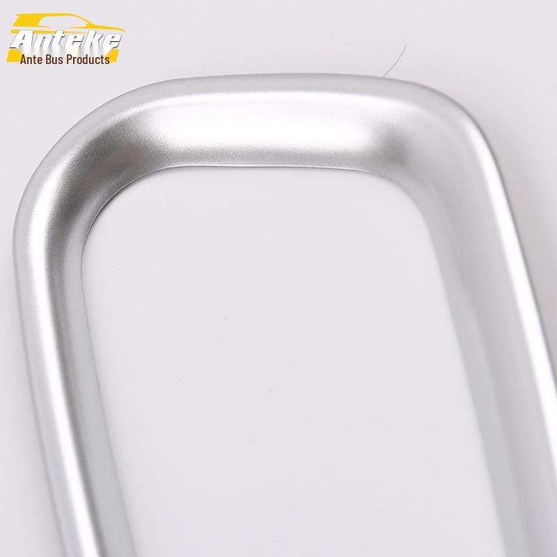 Compatible with 16 Sylphy Models: Front Air Vent Bright Ring & Center Console A/C Outlet Decorative Frame.