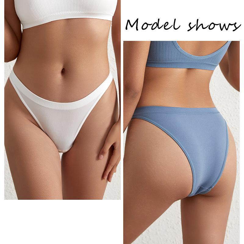 Large Seamless Low-Waist T-Back Underwear for Women - Comfortable & Sexy