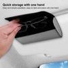 Glasses Holder Magnetic Car Sun Visor Glasses Case Organizer Sunglasses Box Holder Visor Sunshade Auto Interior Accessories