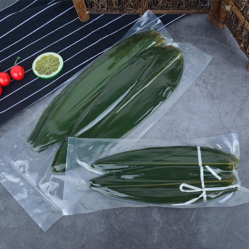 100Pcs Sushi Bamboo Leaves Sashimi Dish Leaf Ornament Home Decor Serving Disposable Plates Artificial Fake Grass