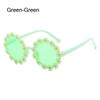 UV 400 Protection Children's Round Flower Sunglasses Ocean Lens Daisy Eyewear Photo Sun Glasses