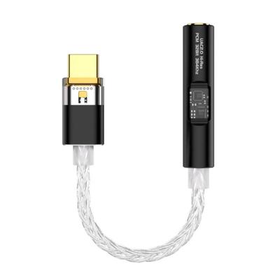 USB C Type C Усилитель для наушников Миниатюрный 3,5 мм Без потерь Аудио Высокое разрешение для смартфонов ПК Ноутбука