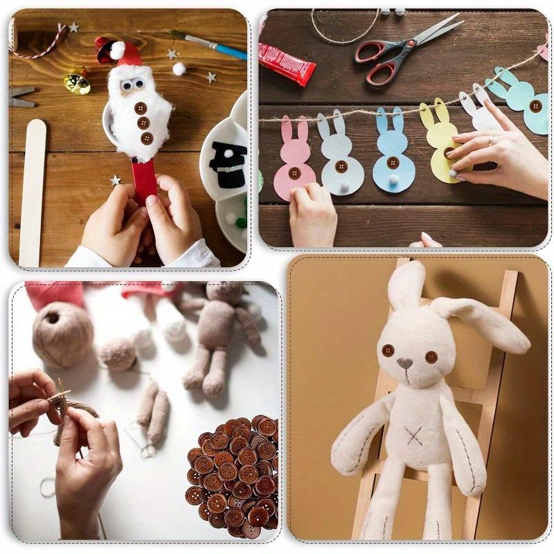 10 шт. круглых полированных швейных пуговиц с 4 отверстиями, классические деревянные пуговицы, круглые деревянные швейные пуговицы для рукоделия, шитья, поделки, одежда, рубашки, вязаные изделия