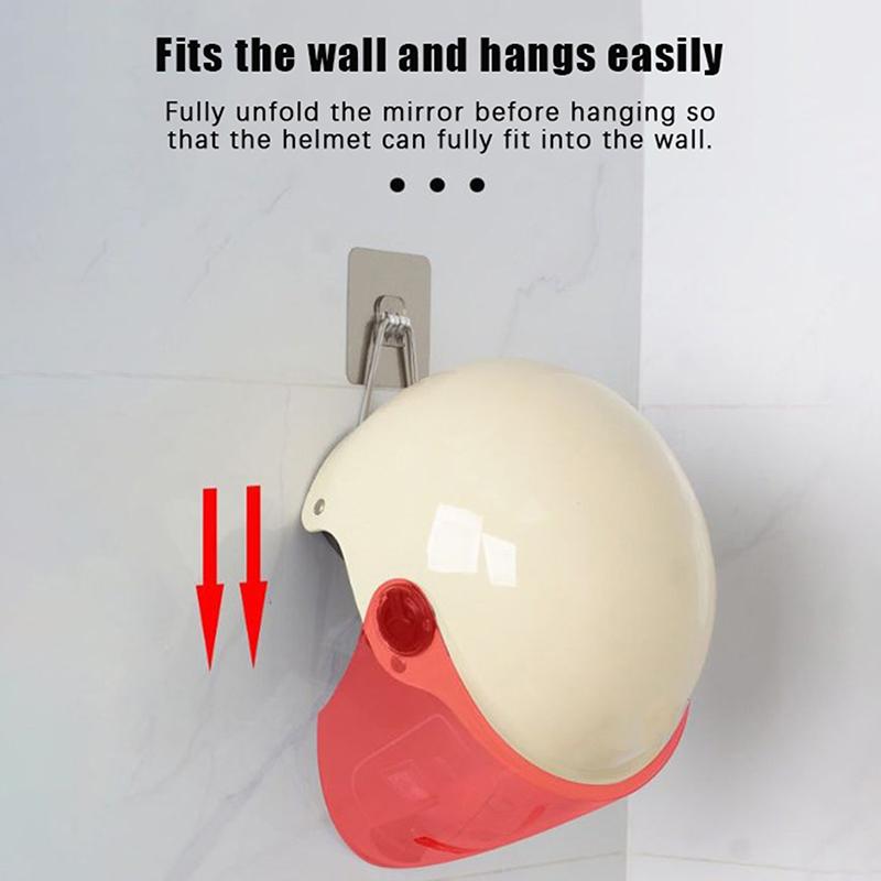 Стойка для шлема мотоцикла, настенное крепление, металлический держатель для шлема велосипеда, стойка для демонстрации шлема велосипеда из нержавеющей стали