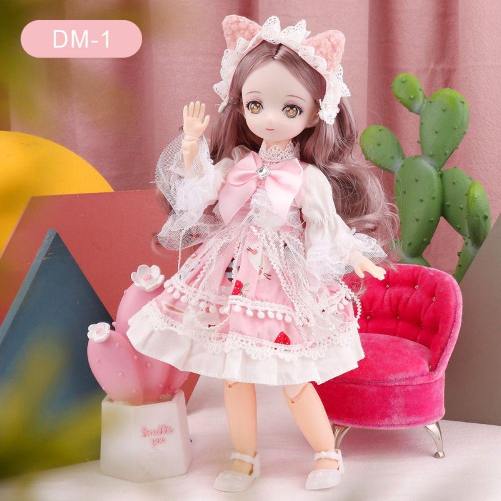 Наряди 30 см Аниме Bjd Куклу с Одеждой 30 см Шарнирные Игрушки 1/6 Куклы Bjd Детская Игрушка