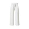 Athletics A.P. Series Simple Versatile Comfortable Fashion Loose Straight Leg Casual Pants Women Bottoms Stalactite-Lime A11W521806F-IV