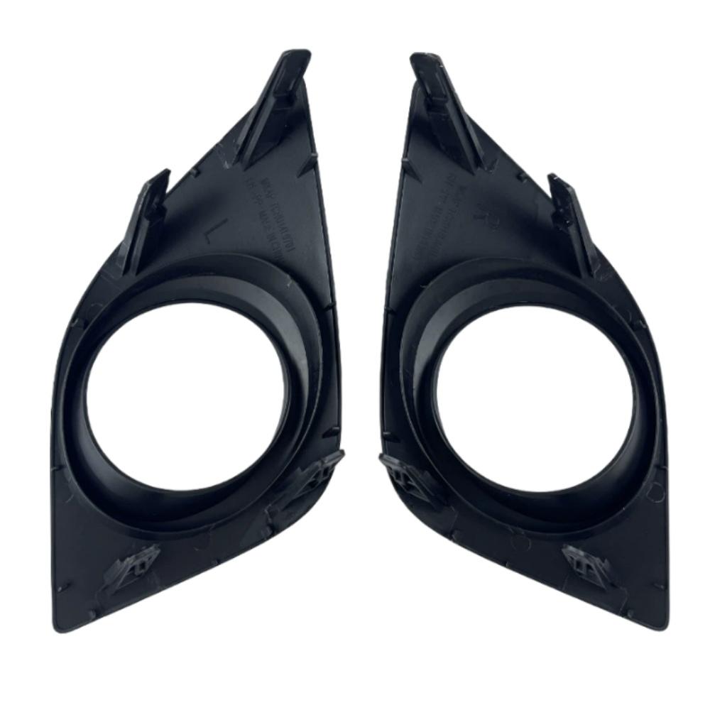 Front Bumper Fog Light Bezel Cover Left & Right With Hole For Toyota Corolla 2014-2016