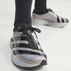 adidas ADIZERO EVO SL ZIP KH7788 Women's Performance Sports Shoes Silver Metallic / Core Black / Halo Silver