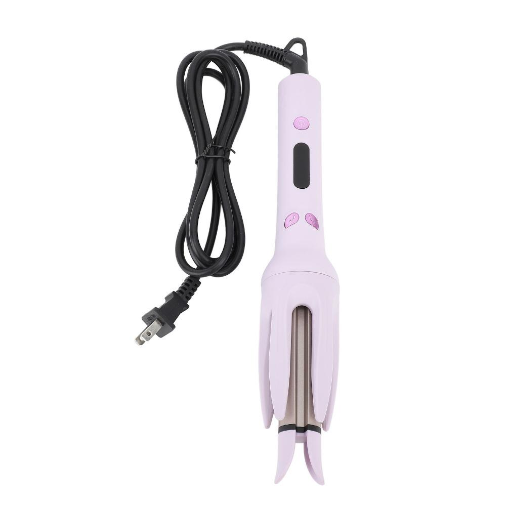 Portable Auto Hair Curler Adjustable Temperature Rotating Curling Iron For Salon Styling