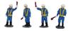 Tsugawa Yoko N Gauge Railway Worker Evacuation Set of 4 Railway Model Supplies NF-15
