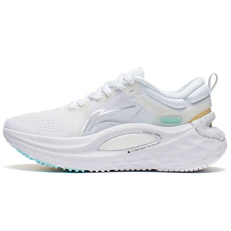 Li Ning Lijun 6 Reflective Stability Support Low-Top Running Shoes Women Running Shoes White ARZS002-13