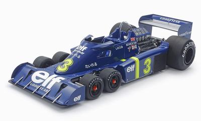 Tamiya Серия Коллекция Гран-при Масштаб 1/20 №. 58 Tyrrell P34 1976 Гран-при Японии Сборная пластиковая модель 20058 (Формованный цвет)