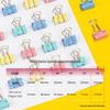 Deli 8556ES Colorful Binder Clips