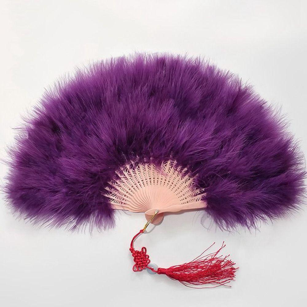 Китайский свадебный складной веер, красочный реквизит для косплея, веер для шоу, веер для танцев, украшение для дома