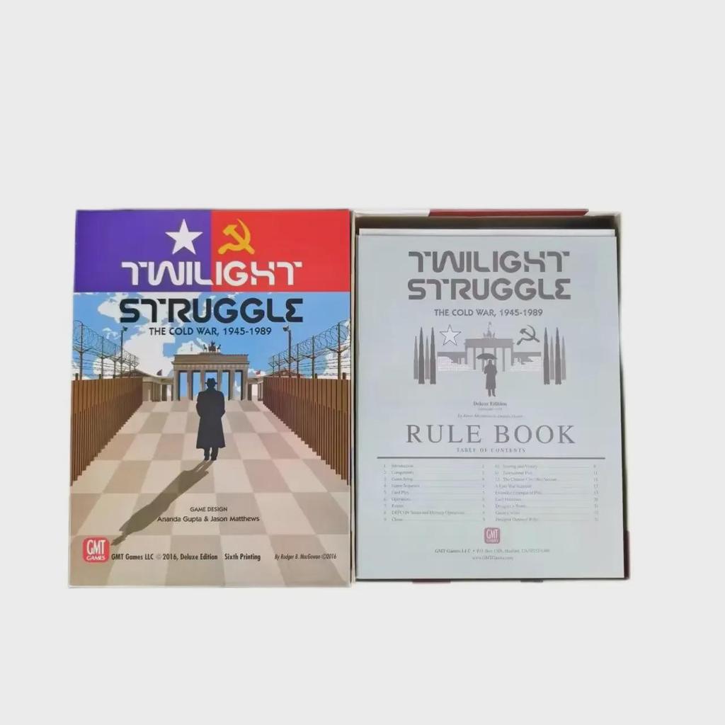 Сумеречная борьба: Холодная война - стратегическая настольная игра для двух игроков